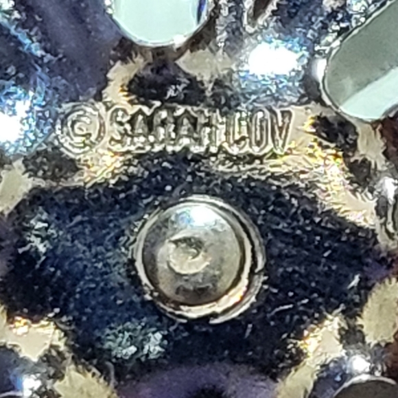 Vintage signed Sarah Coventry brooch - Picture 5 of 6